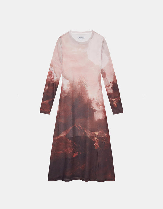 크루넥 A-Line 드레스