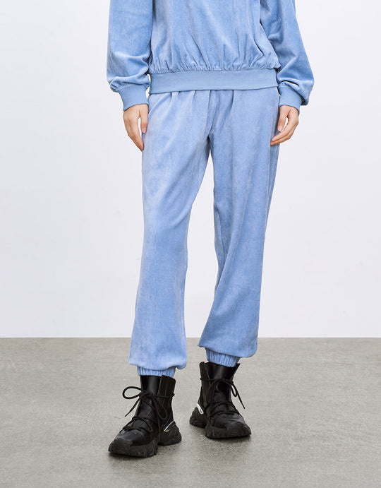 미니멀리스트 조거 팬츠