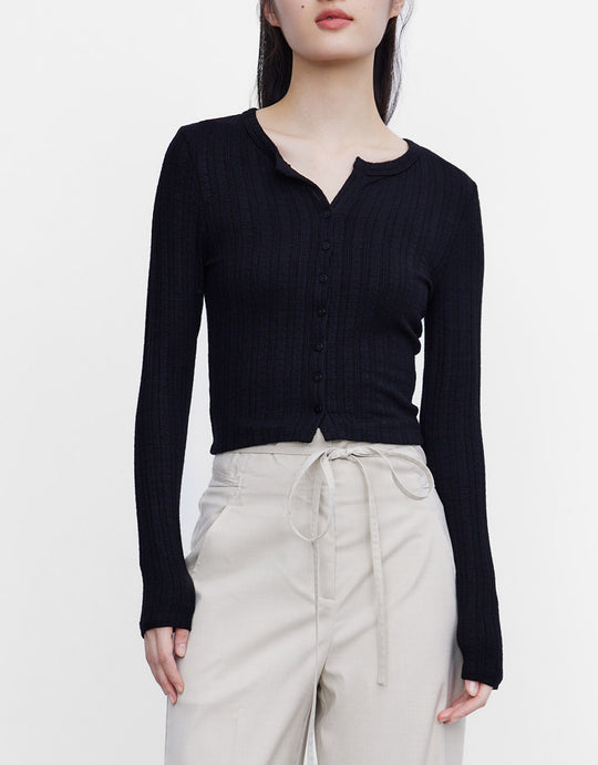 표준 크루넥 스키니 티셔츠