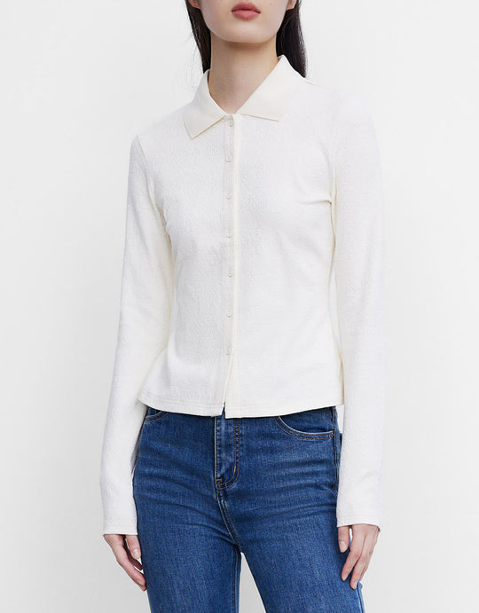 표준 폴로 스키니 티셔츠