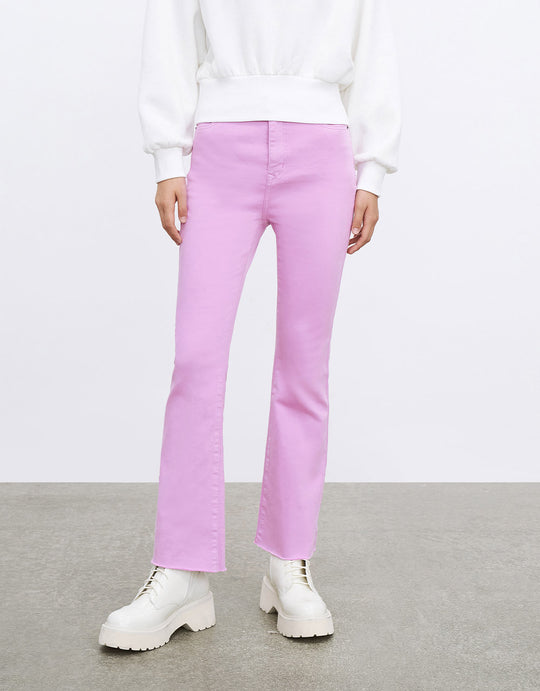 로우 헴 플레어 레그 진