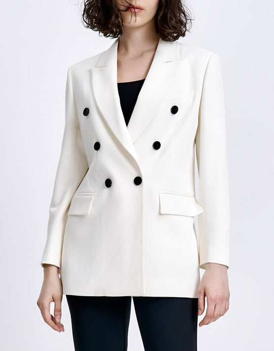 더블 브레스트 블레이저