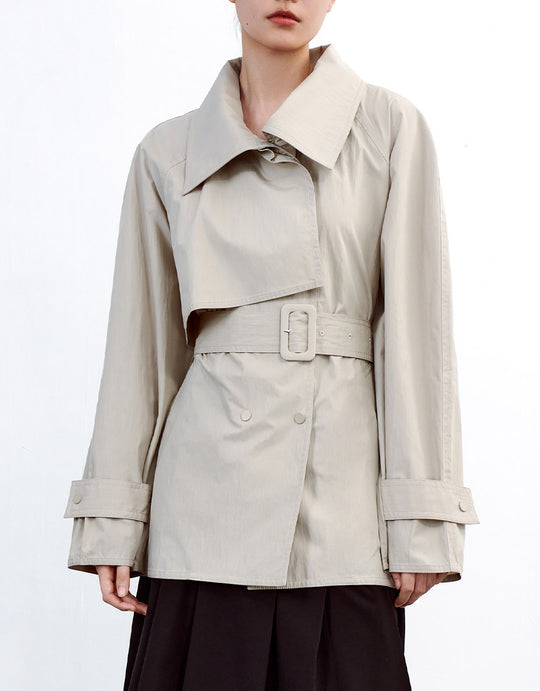 벨트 트렌치코트
