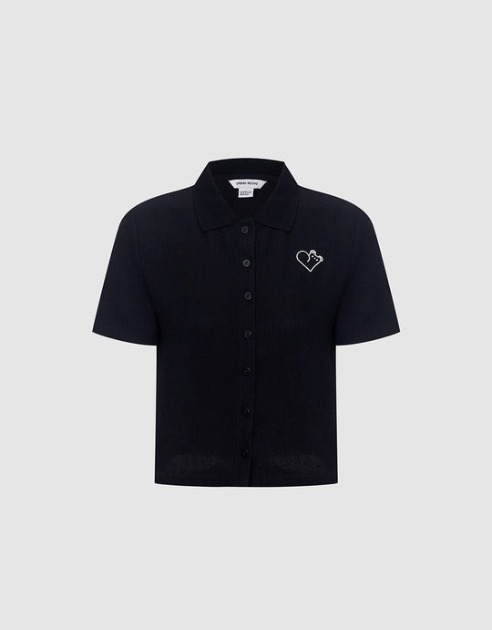 버튼업 폴로 셔츠