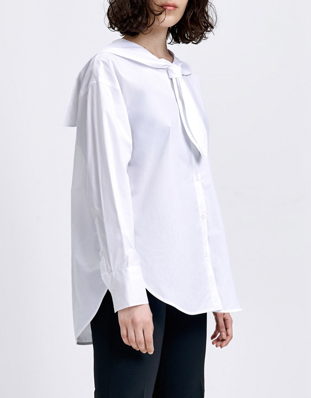 세일러 칼라 셔츠