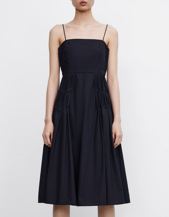 플리츠 캐미 드레스