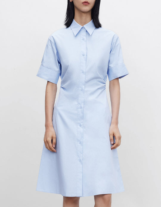 버튼업 셔츠 드레스