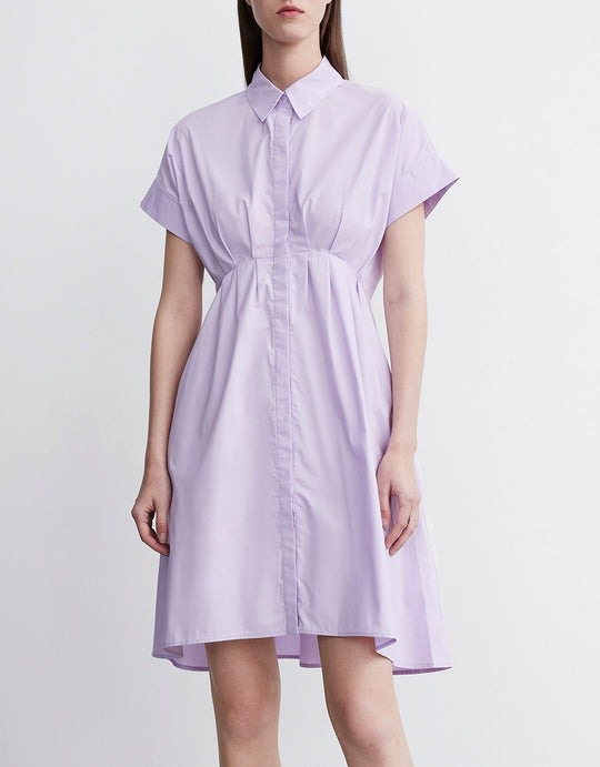 미디 셔츠 드레스