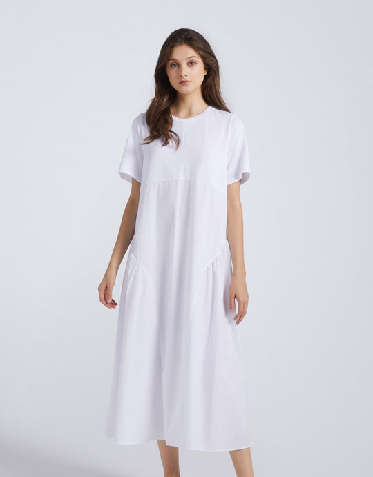 크루넥 A-Line 드레스