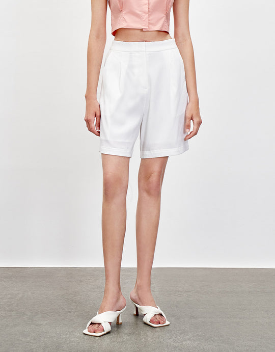 플레인 텍스처 쇼츠