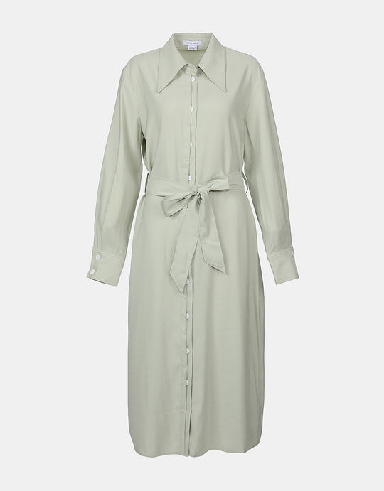 버튼업 셔츠 드레스