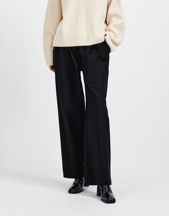 니트 9 부 스트레이트 팬츠