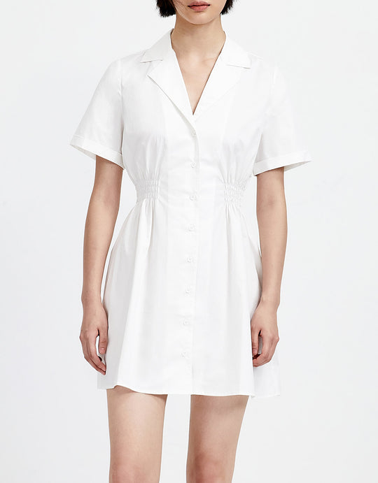 표준 라펠 스케이터 드레스