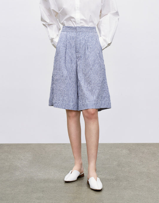 스트라이프 패턴 쇼츠