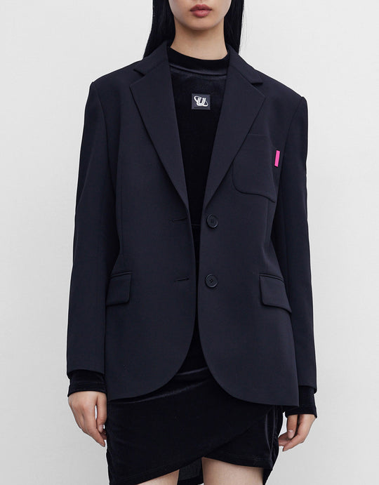 싱글 브레스트 블레이저