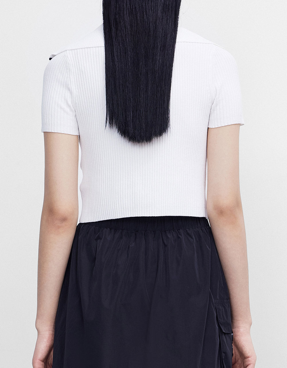 세일러 카라 집업 가디건