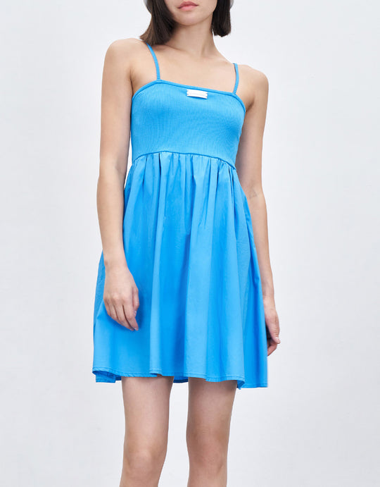 슬리브리스 스케이터 드레스