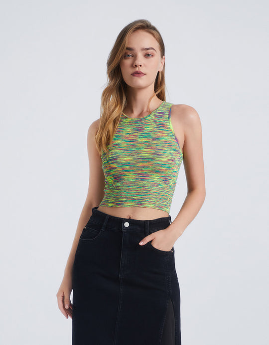 크루넥 니트 뷔에스트