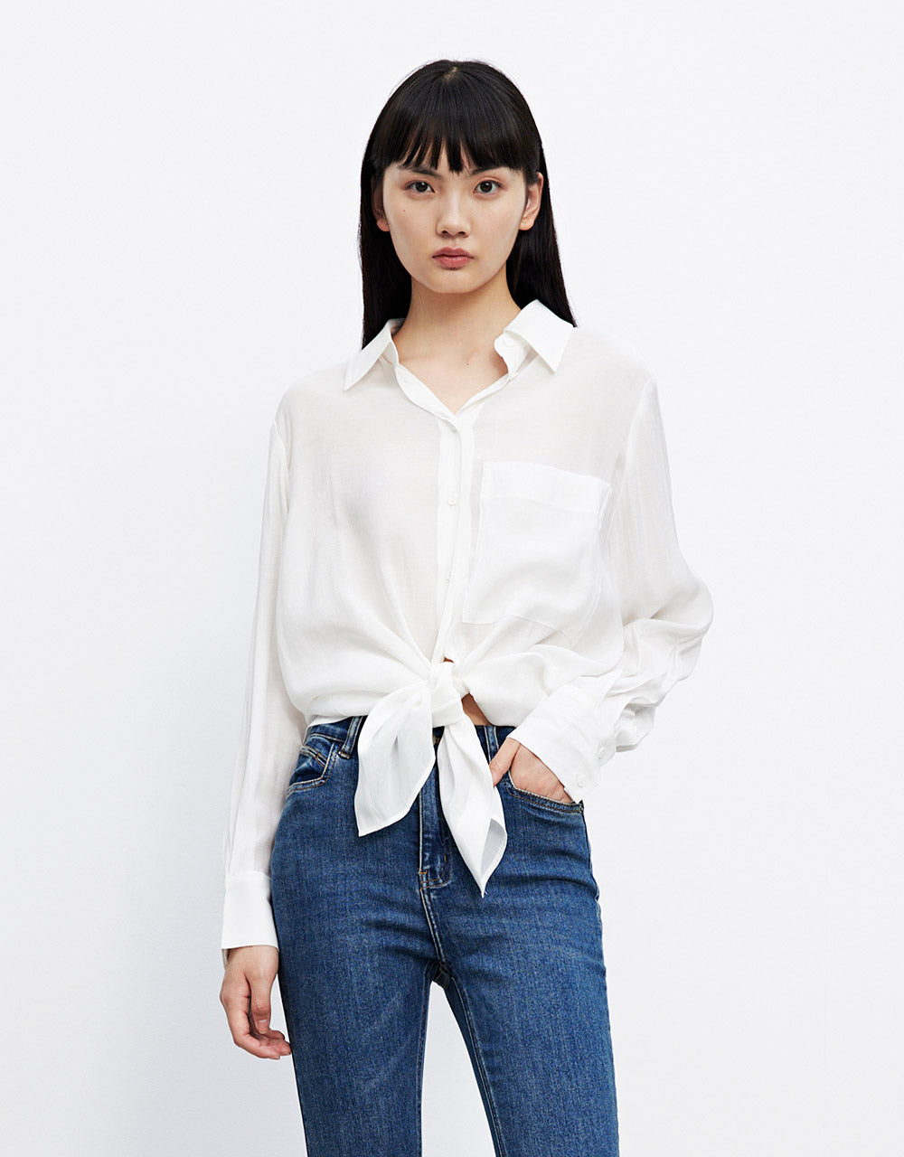 셔츠 슬리브 셔츠 카라 셔츠