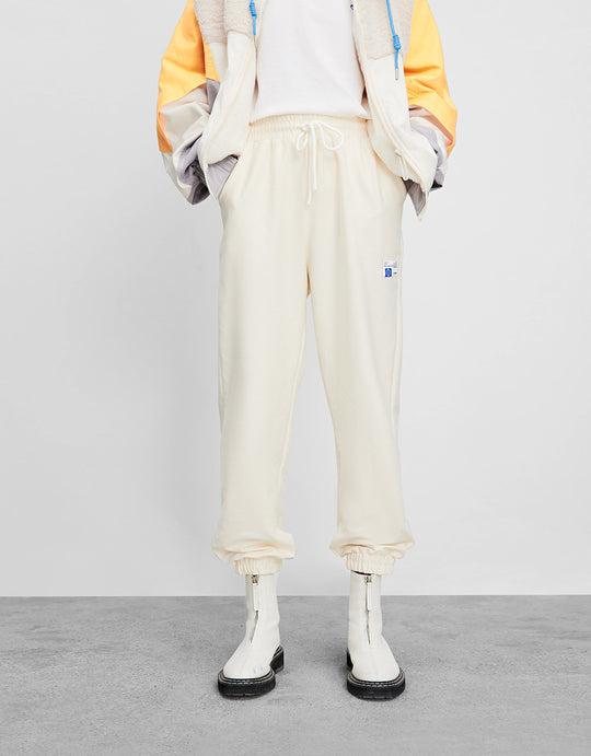 코튼 롱 조거 팬츠