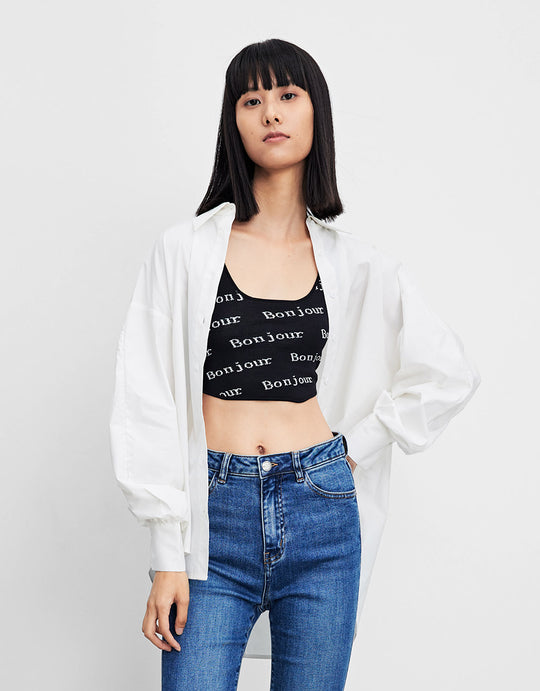 셔츠 슬리브 셔츠 카라 셔츠