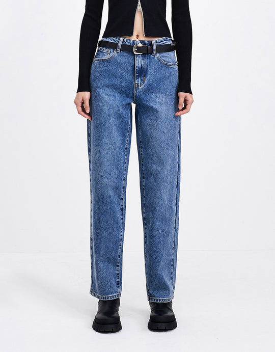 테이퍼진 청바지