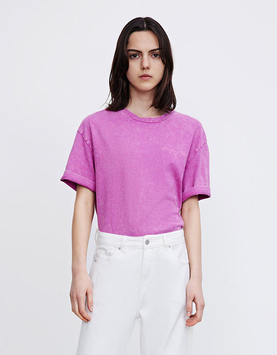 크루넥 루즈핏 티셔츠