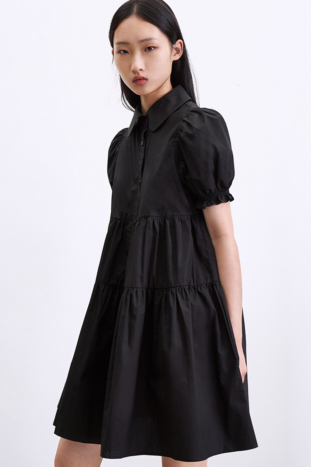 라펠 A-Line 드레스