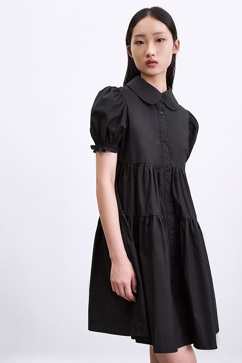 라펠 A-Line 드레스